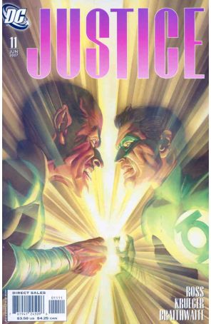 Justice (DC) 11 published by DC with cover art by Alex Ross
