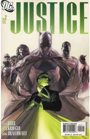 Justice (DC) 2 published by DC with cover art by Alex Ross