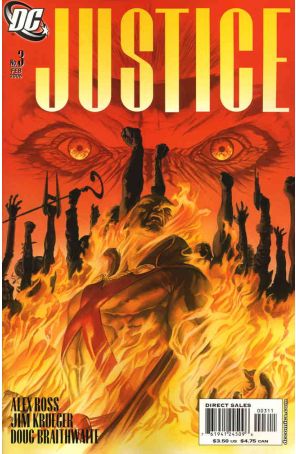 Justice (DC) 3 published by DC with cover art by Alex Ross