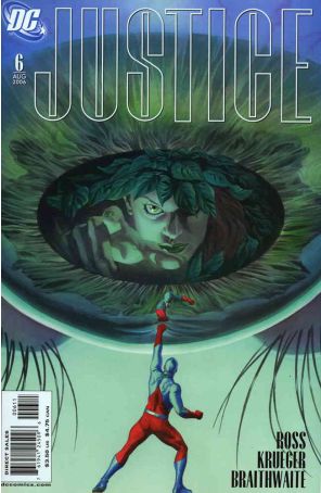 Justice (DC) 6 published by DC with cover art by Alex Ross