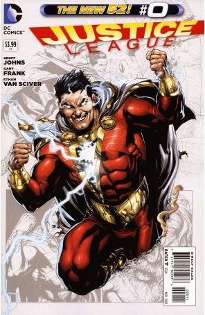 Justice League (2nd Series) 0 published by DC with cover art by Gary Frank
