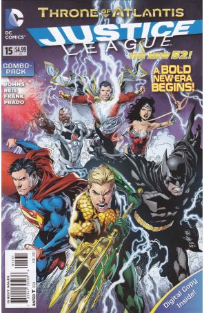 Justice League (2nd Series) 15B published by DC with cover art by Ivan Reis