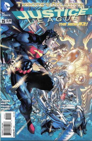 Justice League (2nd Series) 15D published by DC with cover art by Jim Lee