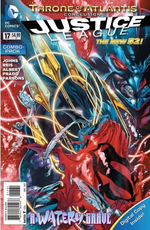 Justice League (2nd Series) 17C published by DC with cover art by Ivan Reis