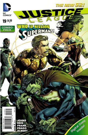 Justice League (2nd Series) 19B published by DC with cover art by Ivan Reis