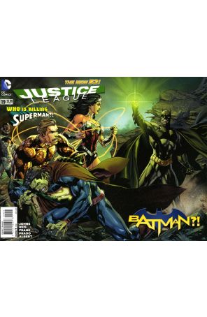 Justice League (2nd Series) 19 published by DC with cover art by Ivan Reis