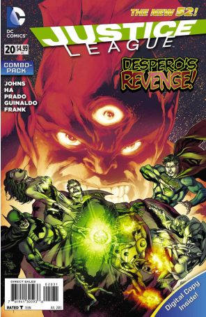 Justice League (2nd Series) 20C published by DC with cover art by Ivan Reis