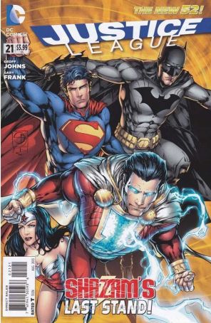 Justice League (2nd Series) 21A published by DC with cover art by Shane Davis