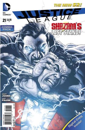 Justice League (2nd Series) 21C published by DC with cover art by Gary Frank