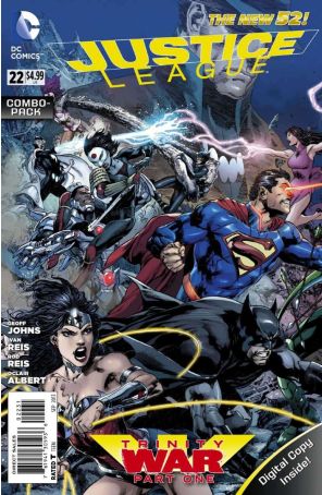 Justice League (2nd Series) 22B published by DC with cover art by Ivan Reis