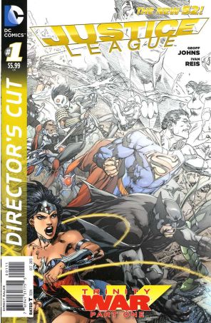 Justice League (2nd Series) 22D published by DC with cover art by Ivan Reis