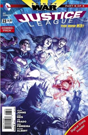 Justice League (2nd Series) 23C published by DC with cover art by Doug Mahnke