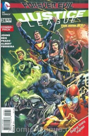 Justice League (2nd Series) 24C published by DC with cover art by Joe Prado