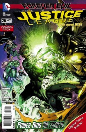 Justice League (2nd Series) 26C published by DC with cover art by Joe Prado