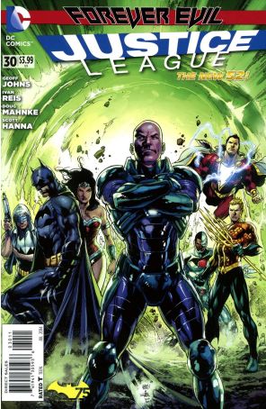 Justice League (2nd Series) 30 published by DC with cover art by Ivan Reis