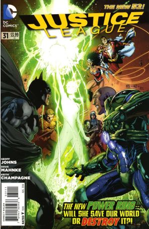 Justice League (2nd Series) 31 published by DC with cover art by Ivan Reis