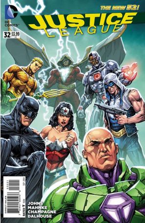 Justice League (2nd Series) 32B published by DC with cover art by Howard Porter