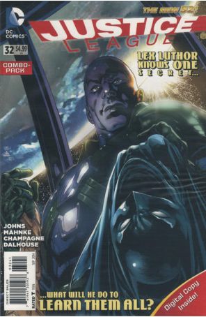 Justice League (2nd Series) 32C published by DC with cover art by Ivan Reis