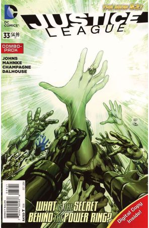 Justice League (2nd Series) 33C published by DC with cover art by Ivan Reis