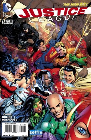Justice League (2nd Series) 34B published by DC