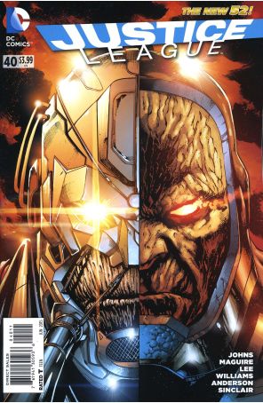 Justice League (2nd Series) 40 published by DC with cover art by Jason Fabok