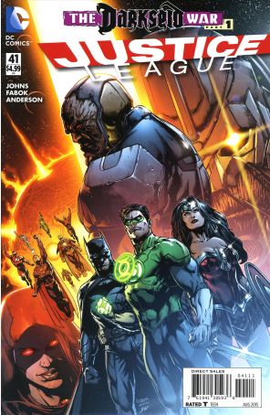 Justice League (2nd Series) 41 published by DC with cover art by Jason Fabok