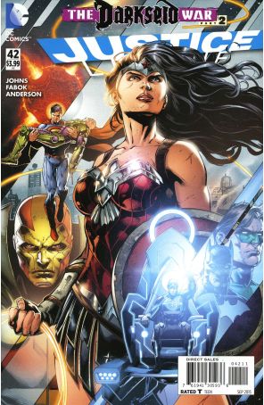 Justice League (2nd Series) 42 published by DC with cover art by Jason Fabok