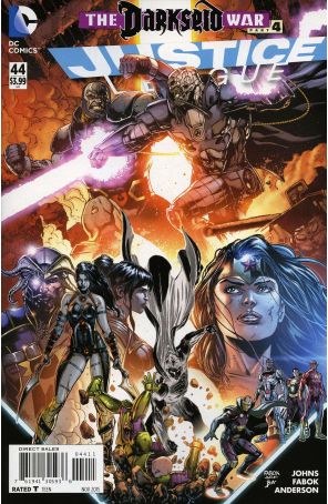 Justice League (2nd Series) 44 published by DC with cover art by Jason Fabok
