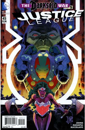 Justice League (2nd Series) 45 published by DC with cover art by Francis Manapul