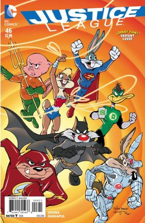 Justice League (2nd Series) 46A published by DC with cover art by Scott Williams