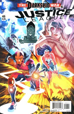 Justice League (2nd Series) 46 published by DC with cover art by Francis Manapul