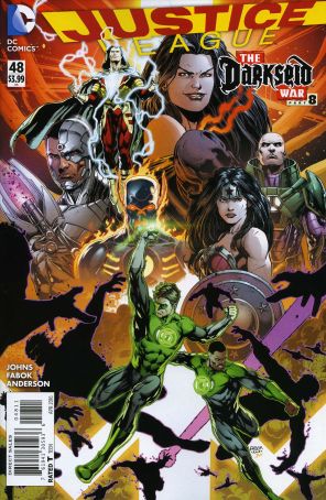 Justice League (2nd Series) 48 published by DC with cover art by Jason Fabok