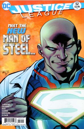 Justice League (2nd Series) 52 published by DC with cover art by Scott Williams and Jim Lee