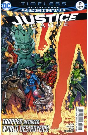 Justice League (3rd Series) 19 published by DC with cover art by Fernando Pasarin