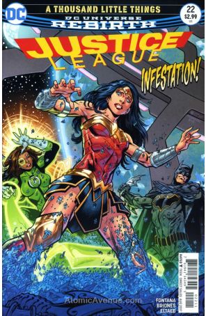 Justice League (3rd Series) 22 published by DC with cover art by Paul Pelletier