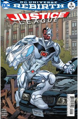 Justice League (3rd Series) 5A published by DC with cover art by Yanick Paquette