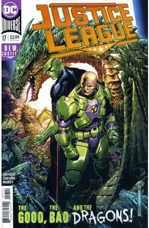 Justice League (4th Series) 17 published by DC with cover art by Jim Cheung