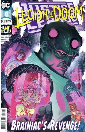 Justice League (4th Series) 18 published by DC with cover art by Pasqual Ferry