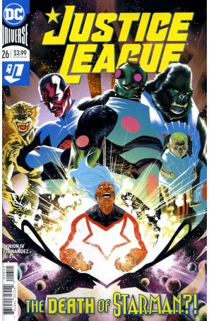 Justice League (4th Series) 26 published by DC with cover art by Francis Manapul