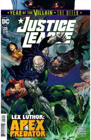 Justice League (4th Series) 28 published by DC with cover art by Jim Cheung