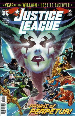 Justice League (4th Series) 36 published by DC with cover art by Francis Manapul