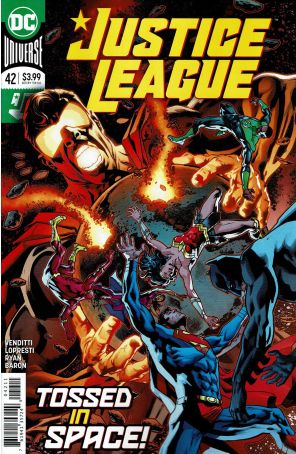 Justice League (4th Series) 42 published by DC with cover art by Bryan Hitch