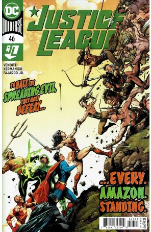 Justice League (4th Series) 46 published by DC with cover art by Gary Frank