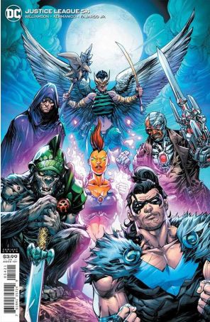 Justice League (4th Series) 54A published by DC with cover art by Howard Porter
