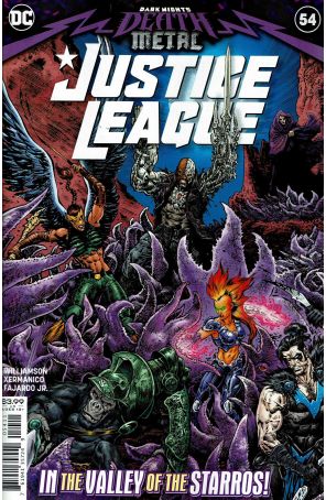 Justice League (4th Series) 54 published by DC with cover art by Liam Sharp