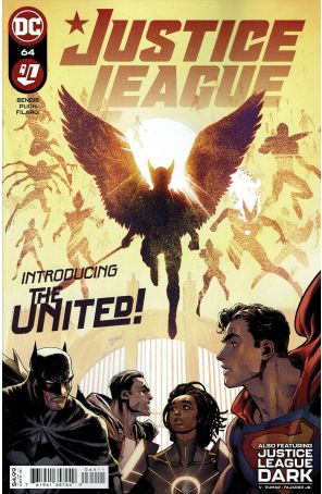 Justice League (4th Series) 64 published by DC with cover art by David Marquez