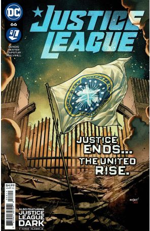 Justice League (4th Series) 66 published by DC with cover art by David Marquez