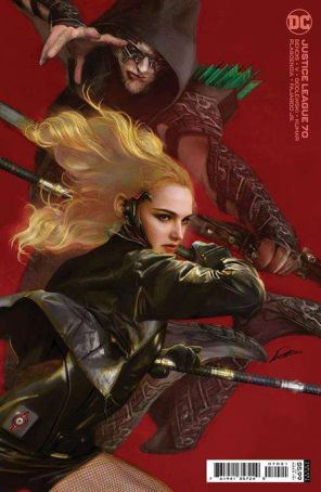 Justice League (4th Series) 70A published by DC with cover art by Alexander Lozano