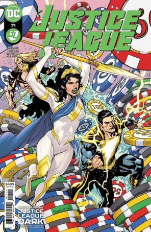 Justice League (4th Series) 71 published by DC with cover art by Yanick Paquette and Nathan Fairbairn