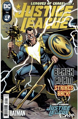 Justice League (4th Series) 74 published by DC with cover art by Yanick Paquette and Nathan Fairbairn